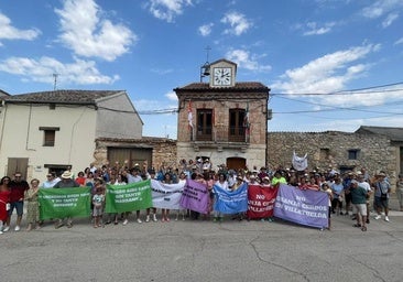 Una comarca burgalesa grita contra una nueva granja porcina en Villatuelda