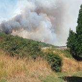 El incendio de Monterrubio quema más de un centenar de hectáreas