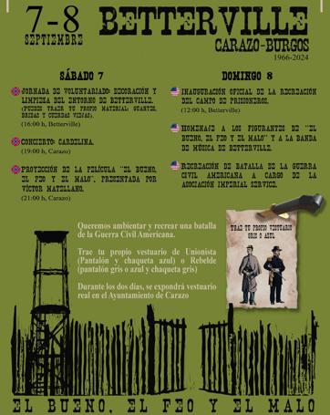 Cartel de las dos jornadas.