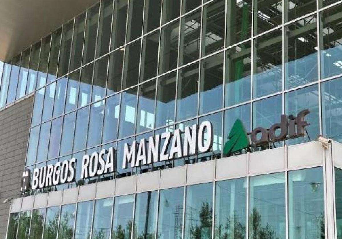 Estación Rosa Manzano en Burgos.