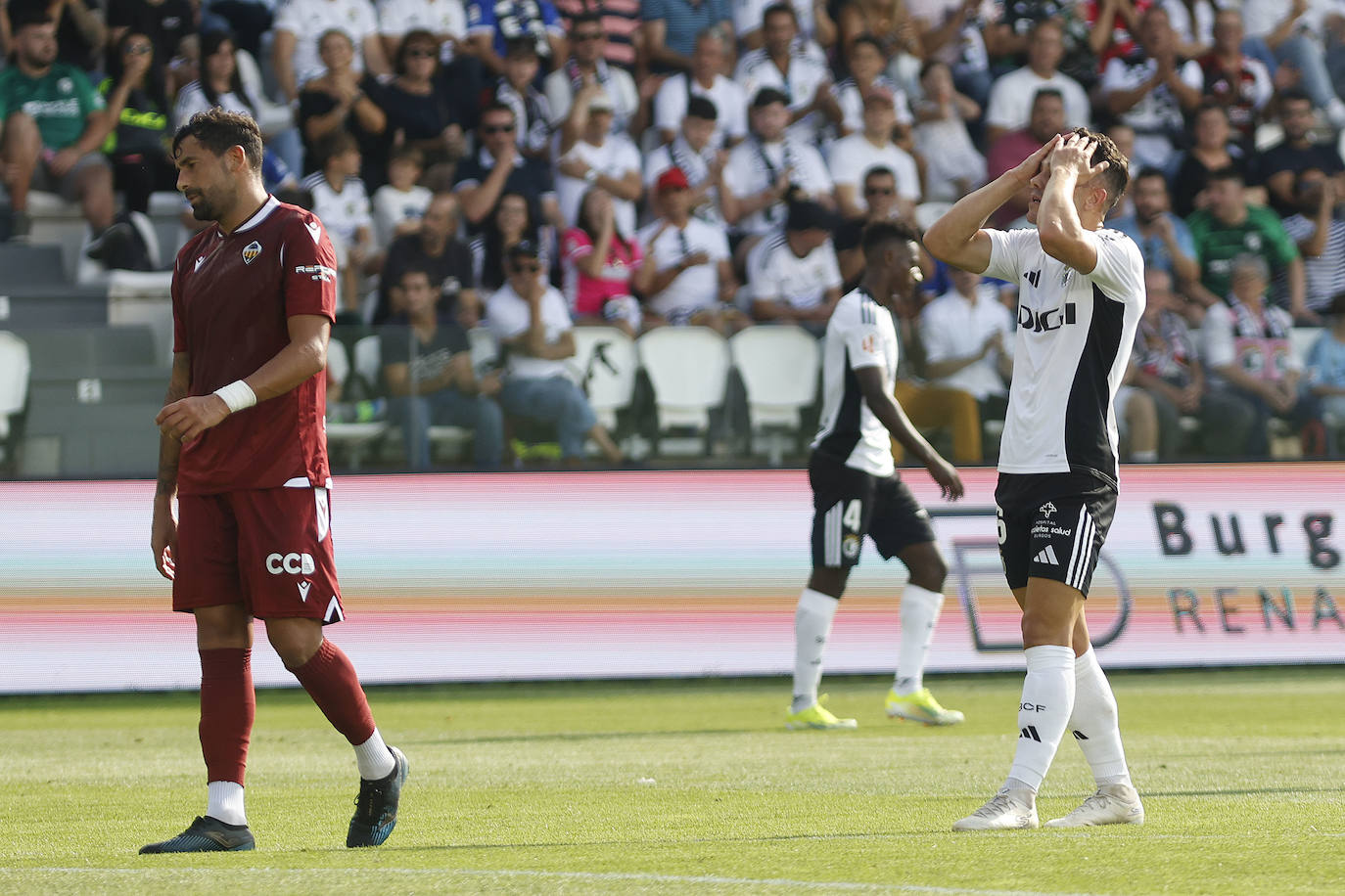 Así ha sido el partido del Burgos CF contra el CD Castellón