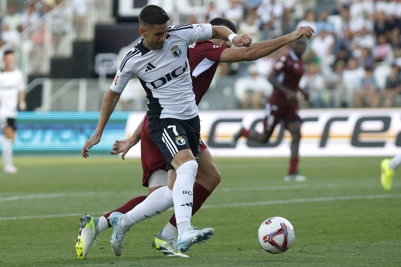 Así ha sido el partido del Burgos CF contra el CD Castellón