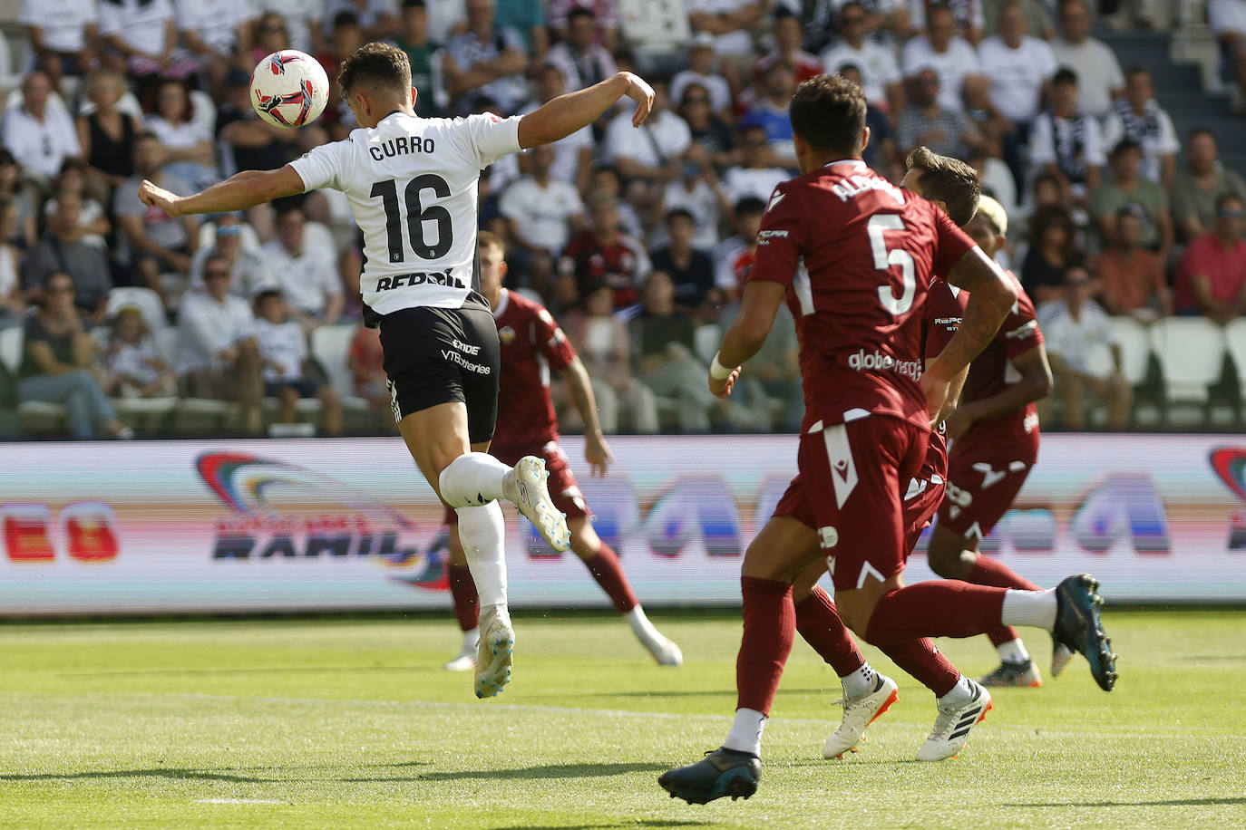 Así ha sido el partido del Burgos CF contra el CD Castellón