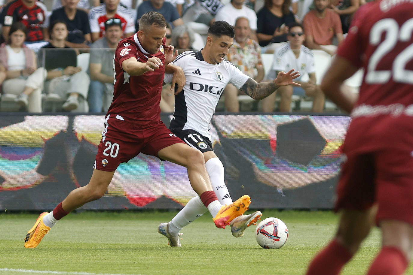 Así ha sido el partido del Burgos CF contra el CD Castellón