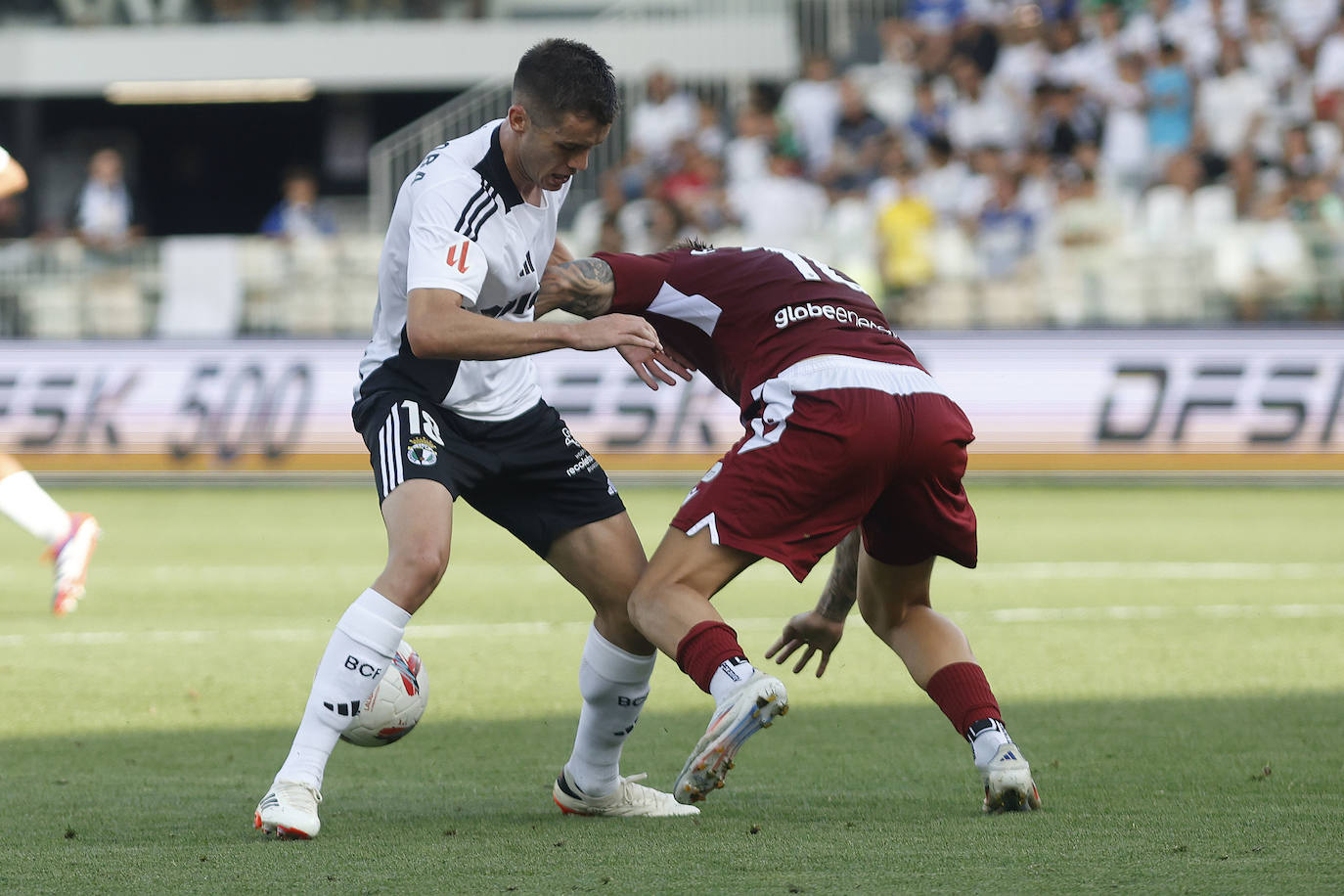 Así ha sido el partido del Burgos CF contra el CD Castellón