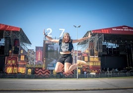 Ana Medina, influencer musical de Burgos en el Sonorama.