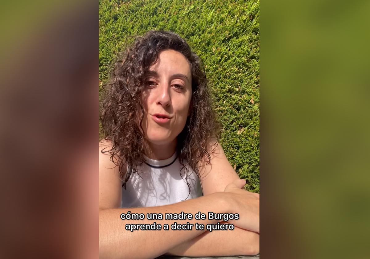 Corte del vídeo de la cómica burgalesa Laura del Val.