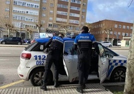 La Policía Local de Burgos.