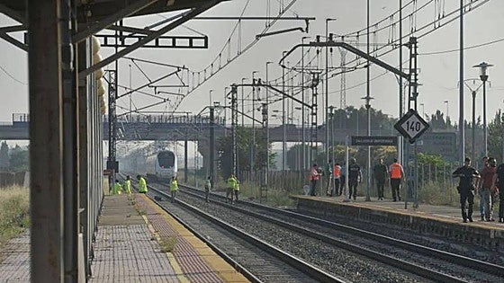 Muere una mujer arrollada por un tren en el apeadero de la Universidad en Valladolid
