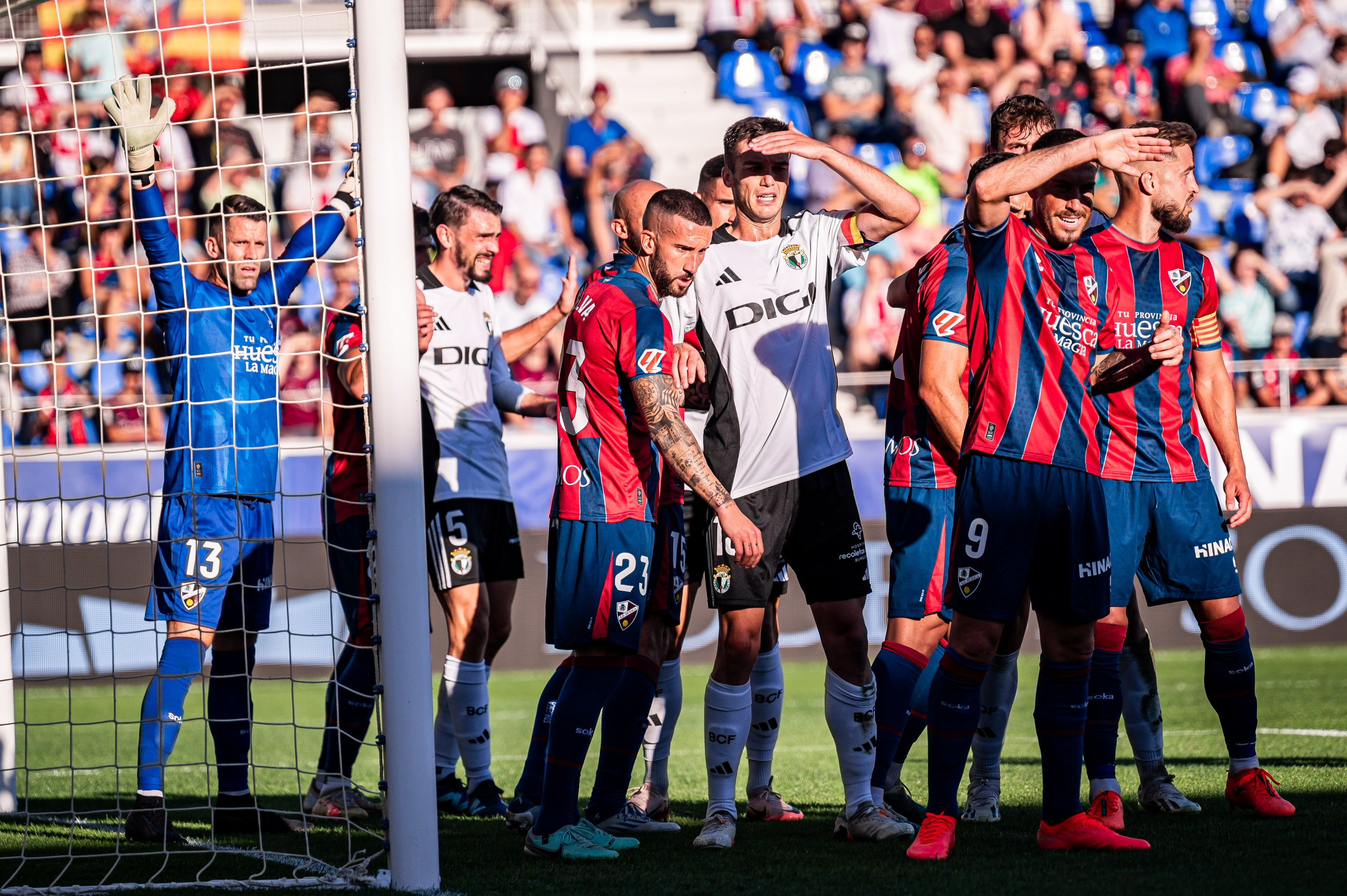 Así ha sido, en imágenes, la victoria del Burgos CF en Huesca