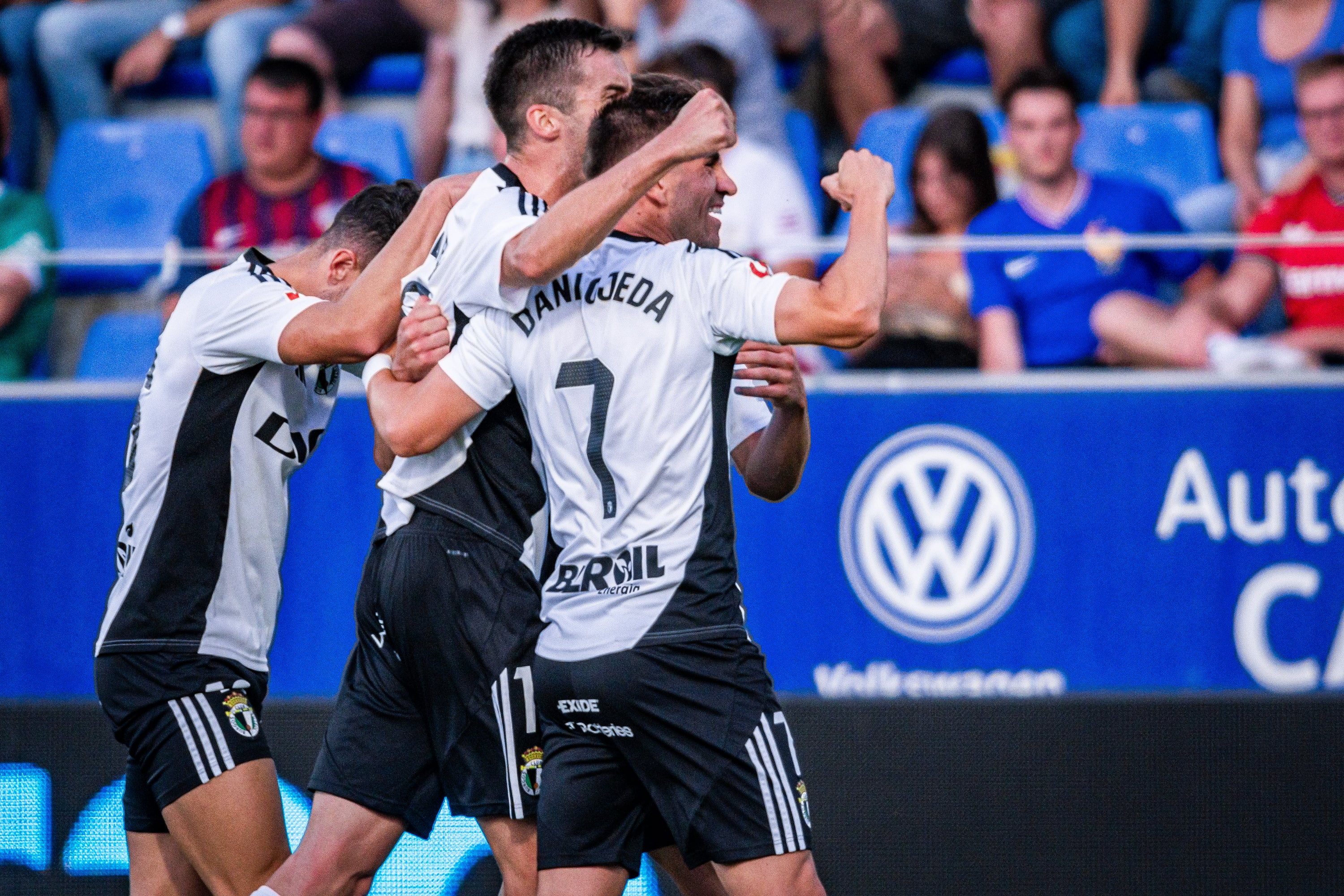 La victoria del Burgos CF, en imágenes