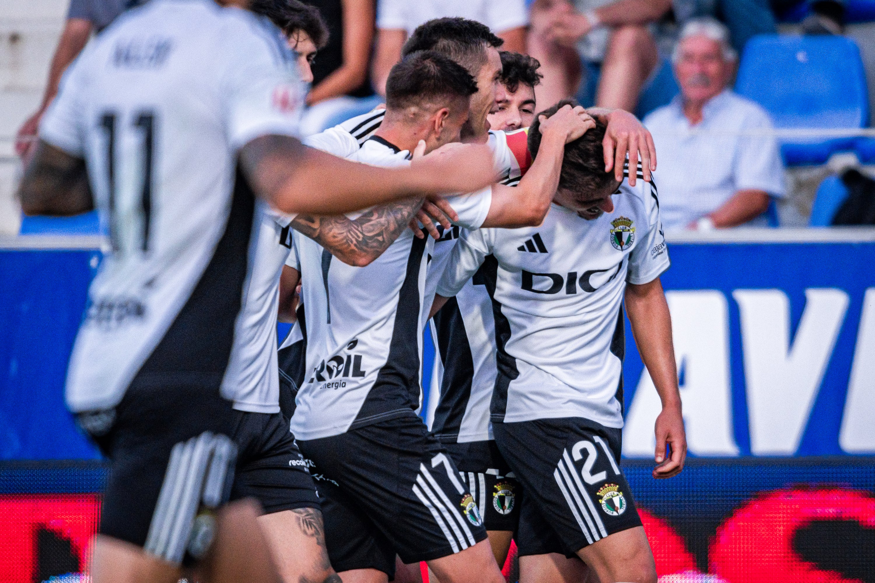 La victoria del Burgos CF, en imágenes