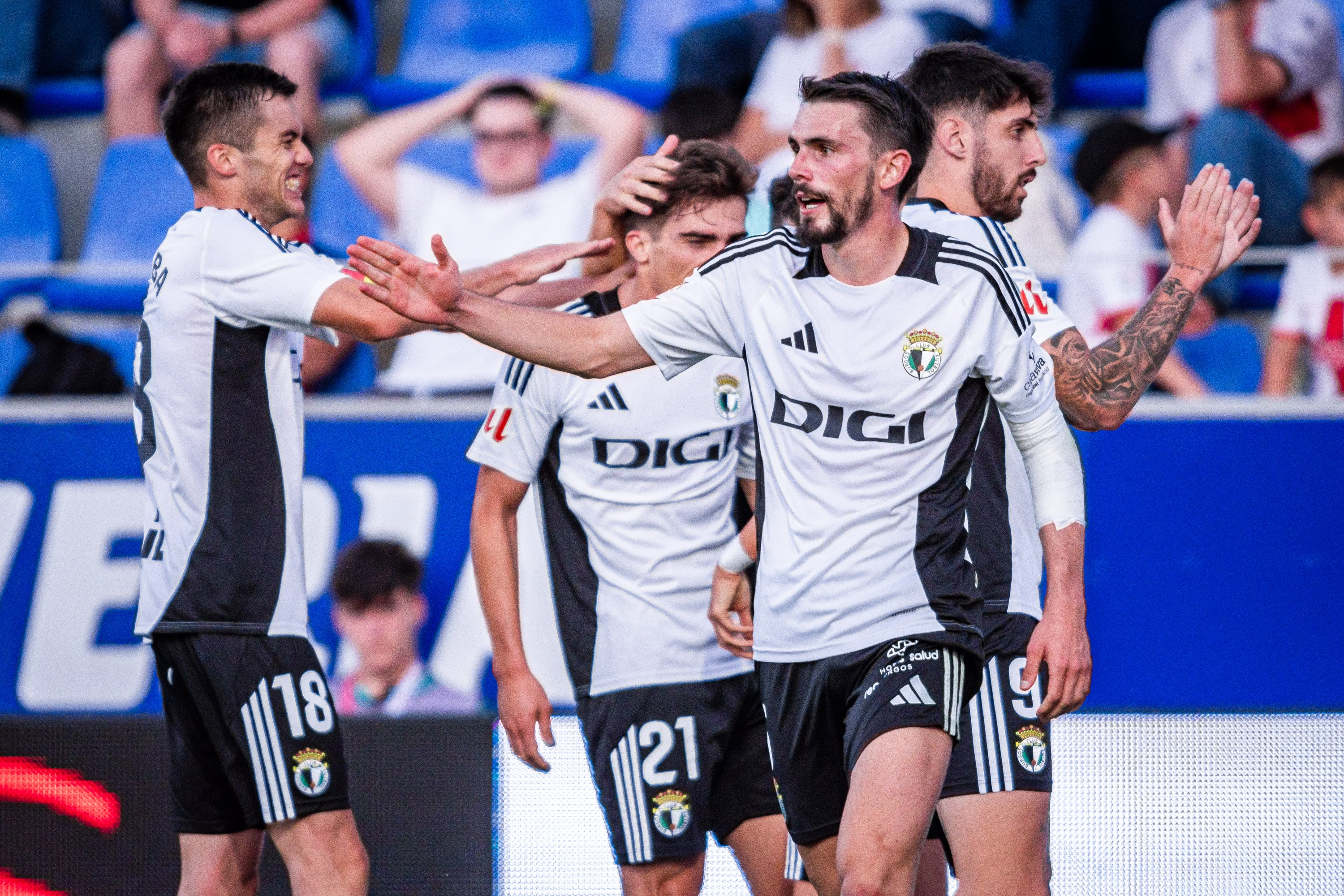 La victoria del Burgos CF, en imágenes