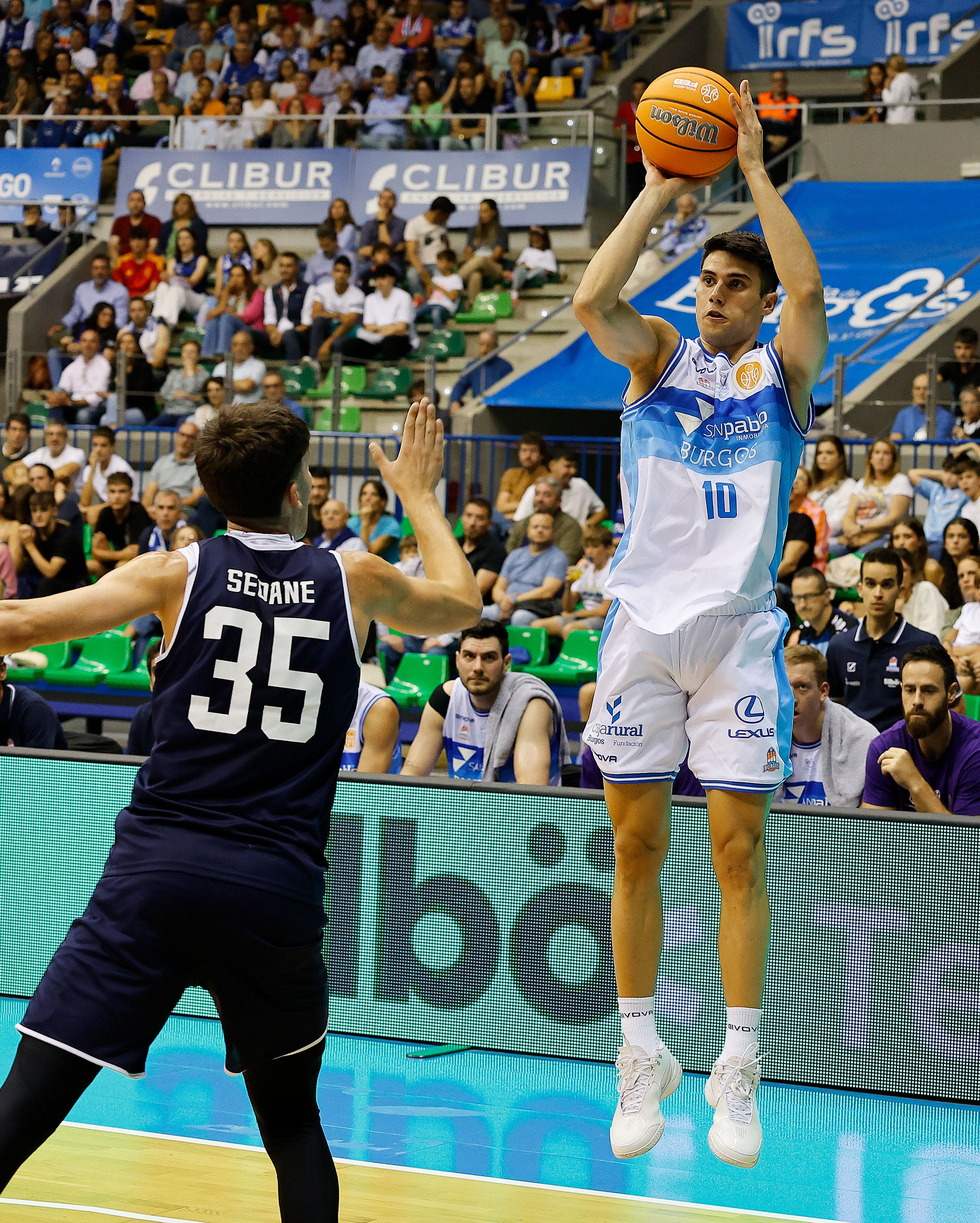 La victoria del San Pablo Burgos ante Tizona, en imágenes