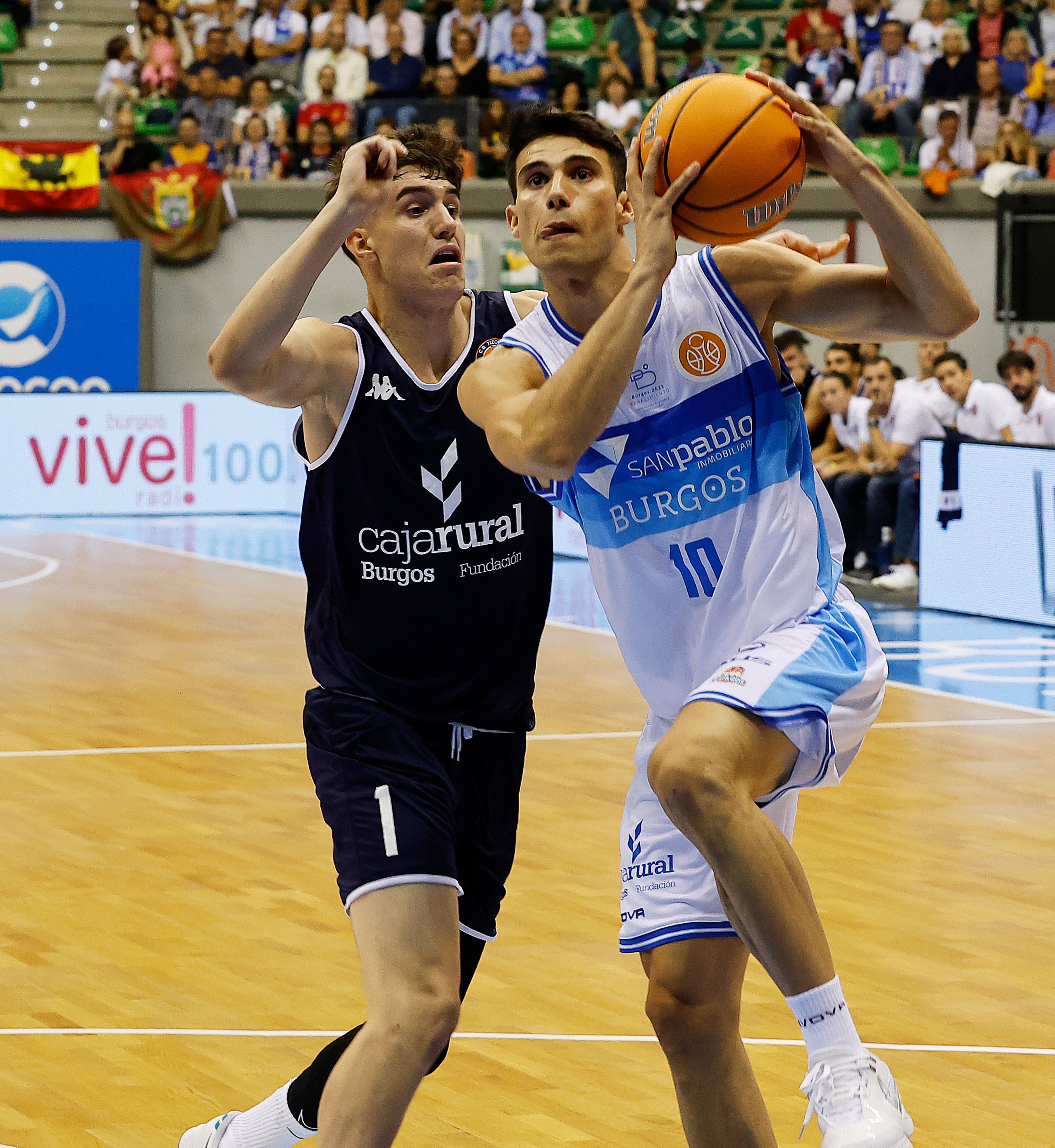 La victoria del San Pablo Burgos ante Tizona, en imágenes