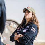 España se rinde a la piloto burgalesa Cristina Gutiérrez