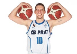 El jugador de baloncesto Arnau Parrado.