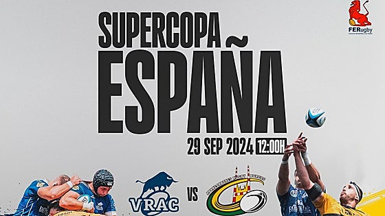 Ponen a la venta las entradas para la Supercopa de España de Rugby 2024