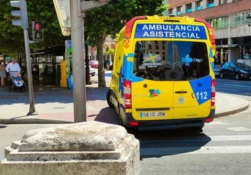 Herido un varón de 45 años en la colisión de dos motocicletas en Burgos