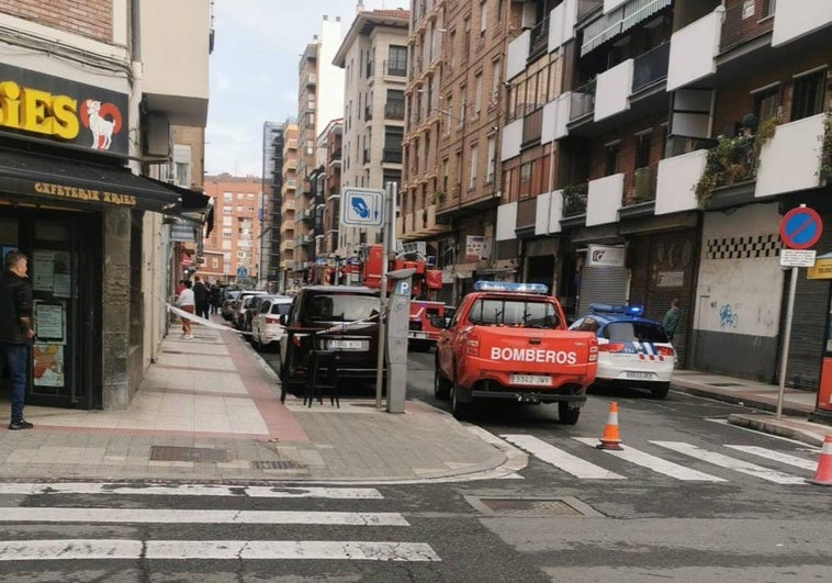 El incendio se ha producido en el número 14 de la calle Juan Ramón Jiménez