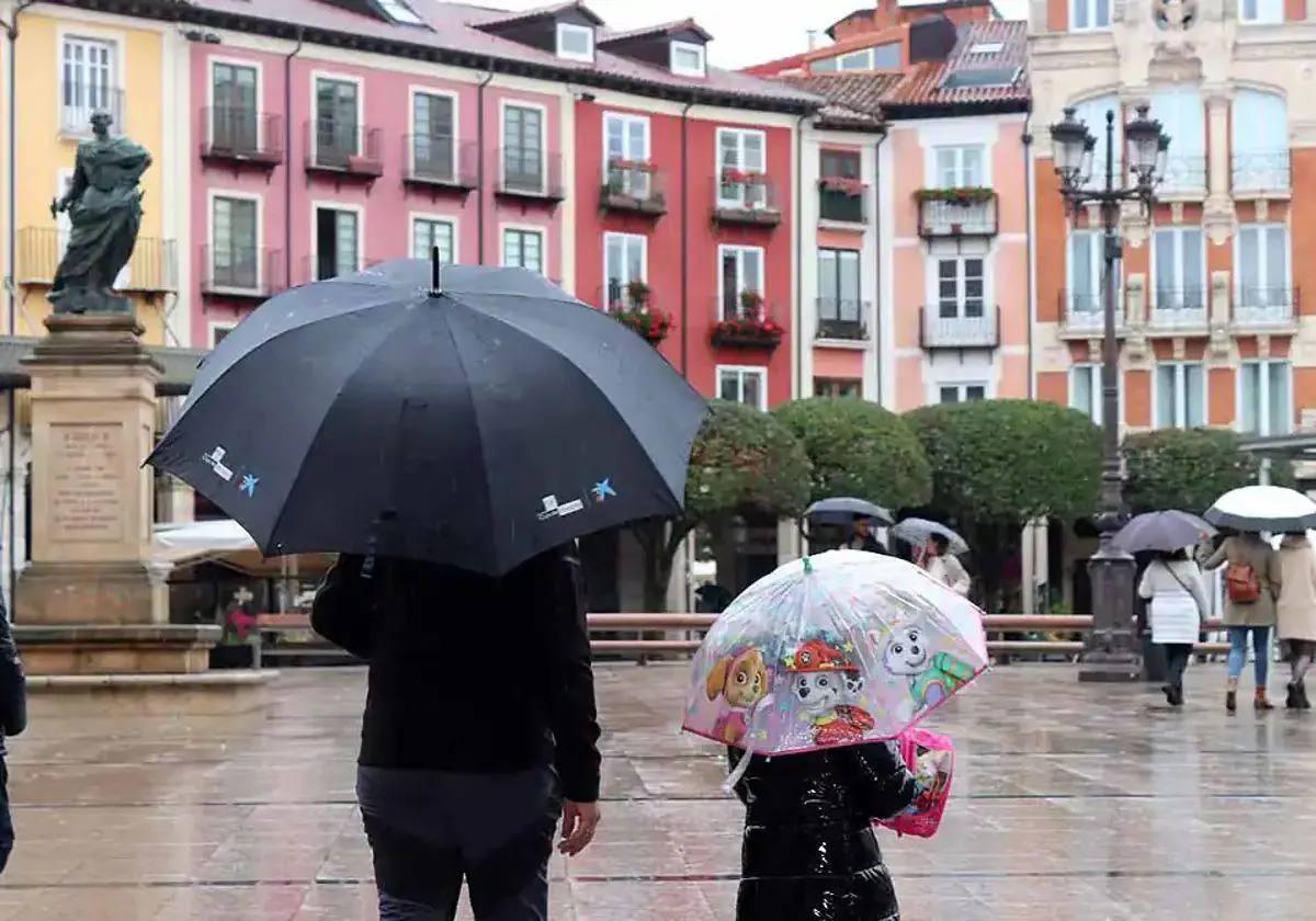 Harán falta paraguas y abrigo los próximos días en Burgos.