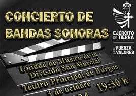 Concierto de la Unidad de Música de la División San Marcial, el 3 de octubre