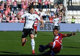 Imagen del partido Burgos CF - Granada CF.