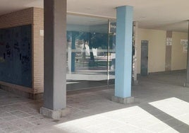 El suceso tuvo lguar en un portal de la calle Benjamín Palencia.