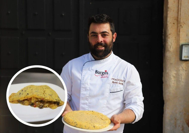 Ricardo Martín, chef de la Posada de Pradorey y autor de la tercera mejor tortilla.