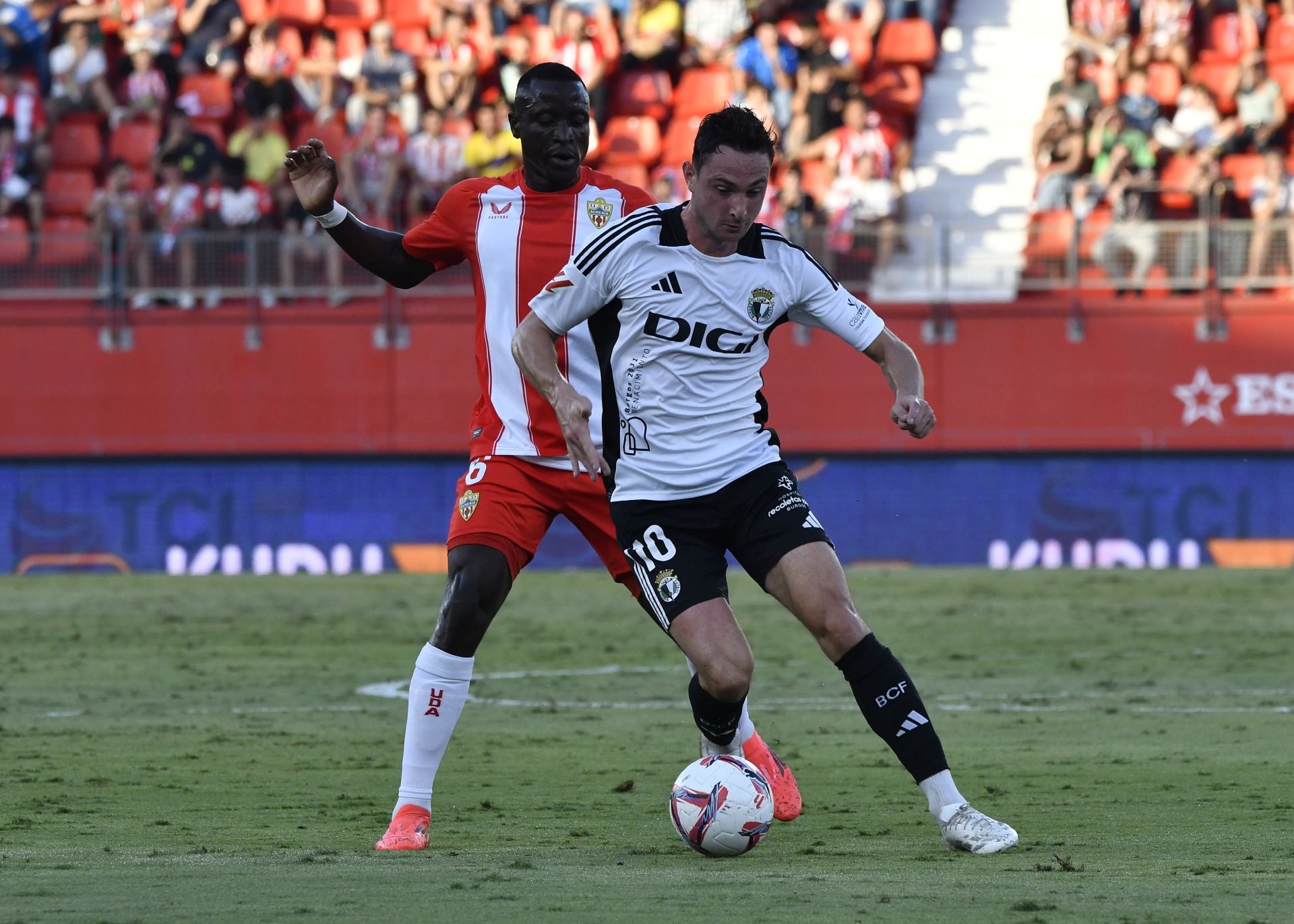 Así ha sido el partido entre el Burgos CF y el Almería