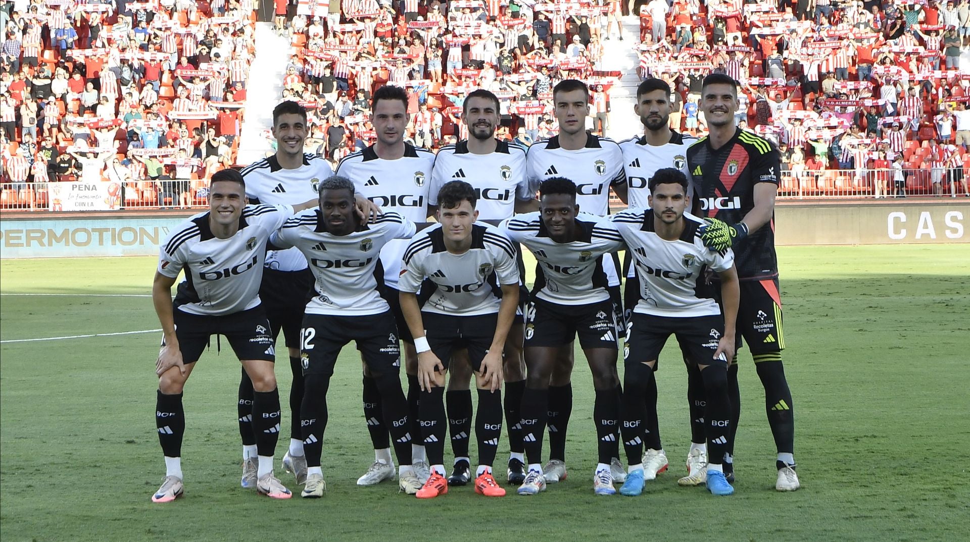 Así ha sido el partido entre el Burgos CF y el Almería