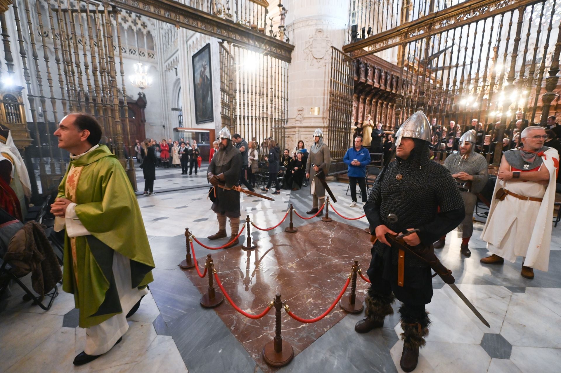 Misa en honor al Cid en la Catedral. / Ricardo Ordóñez / Ical