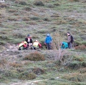 Rescatan en Las Merindades a una senderista herida