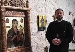 La convivencia en una iglesia de Burgos compartida por ortodoxos y católicos