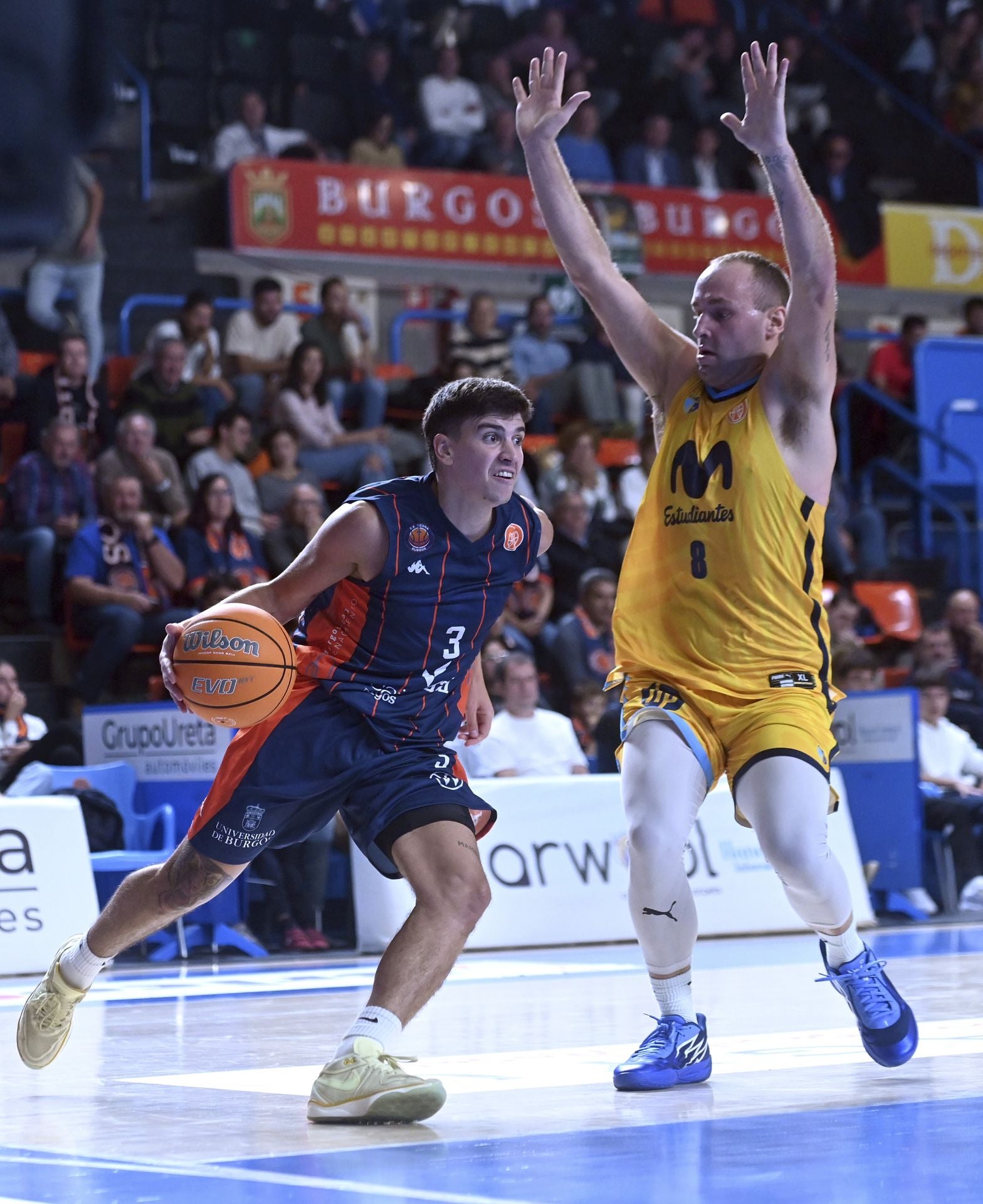 Así fue el partido entre Tizona y Estudiantes