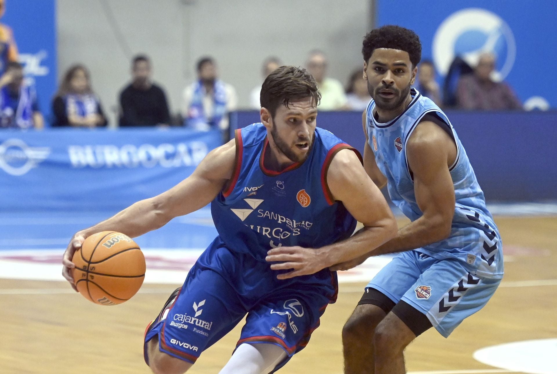 Así fue el partido entre San Pablo Burgos y Palencia