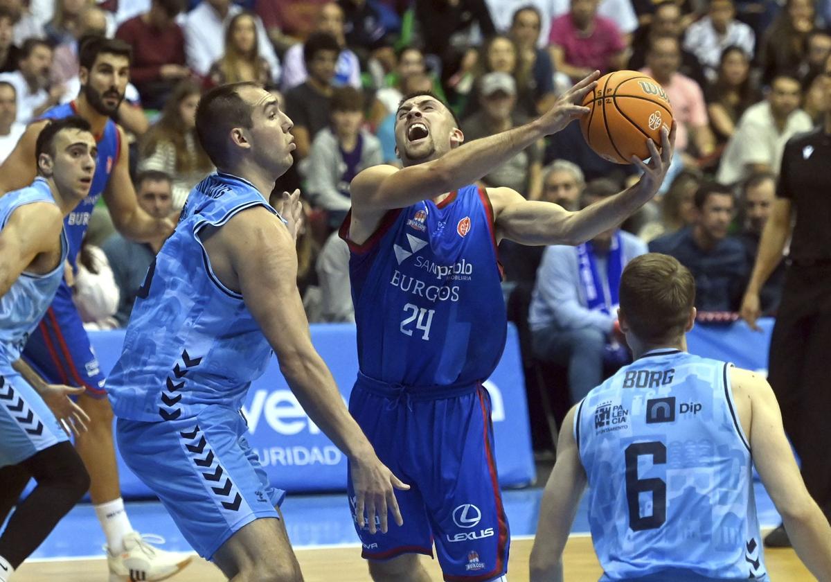 Así fue el partido entre San Pablo Burgos y Palencia