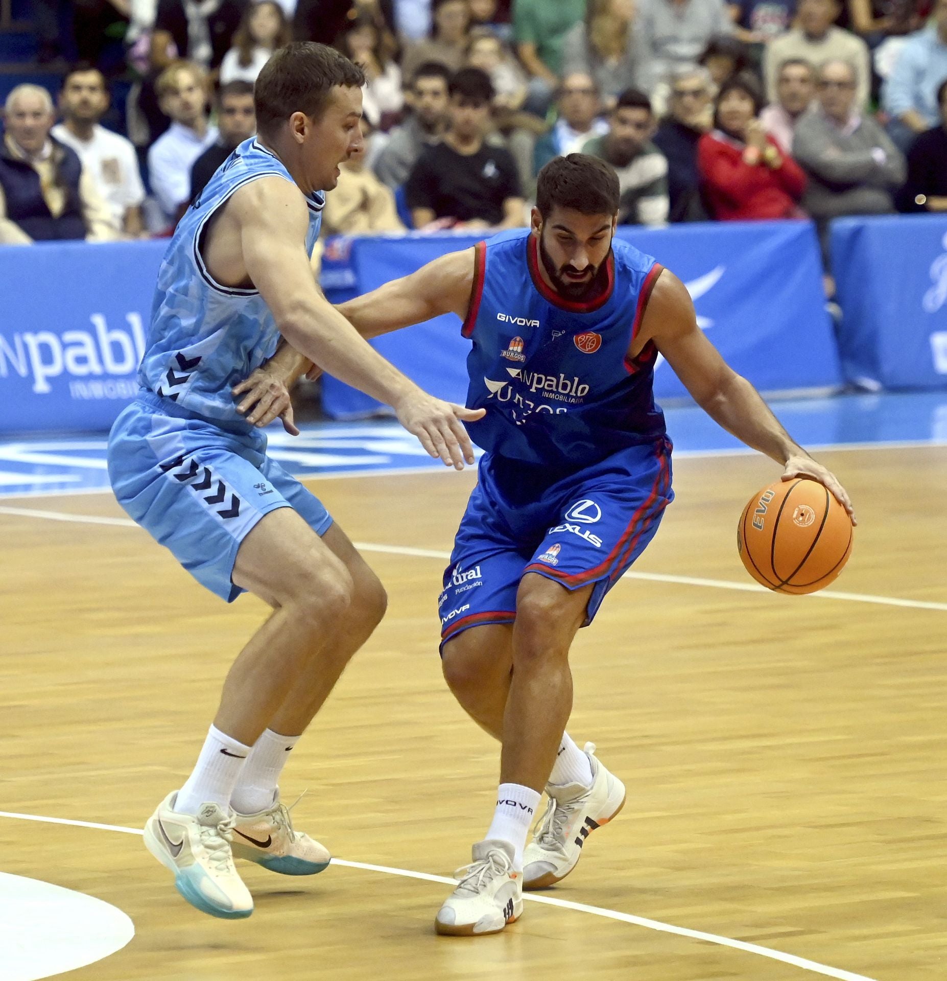 Así fue el partido entre San Pablo Burgos y Palencia