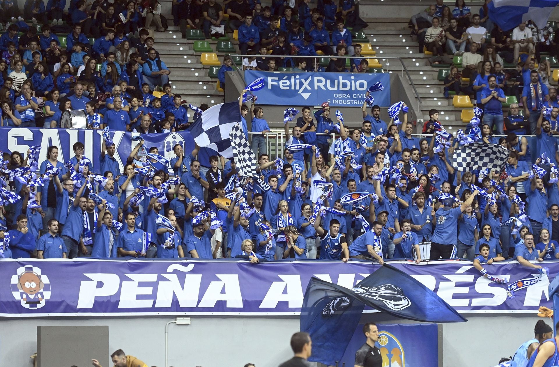 Así fue el partido entre San Pablo Burgos y Palencia