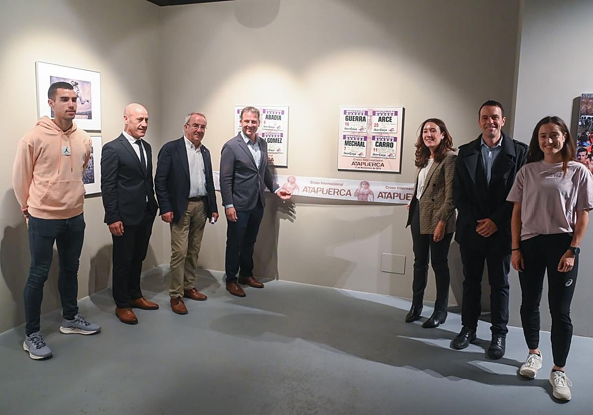 Presentación de la exposición de las veinte ediciones del Cross de Atapuerca.
