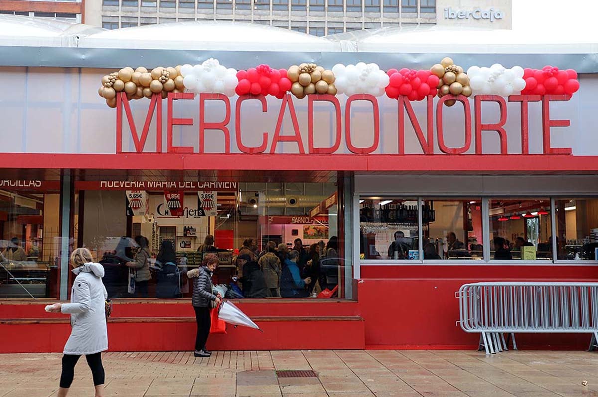 Así ha sido la inauguración del Mercado Norte provisional