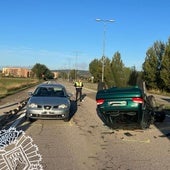 Tres heridos, entre ellos un niño de 5 años, en dos accidentes en Burgos