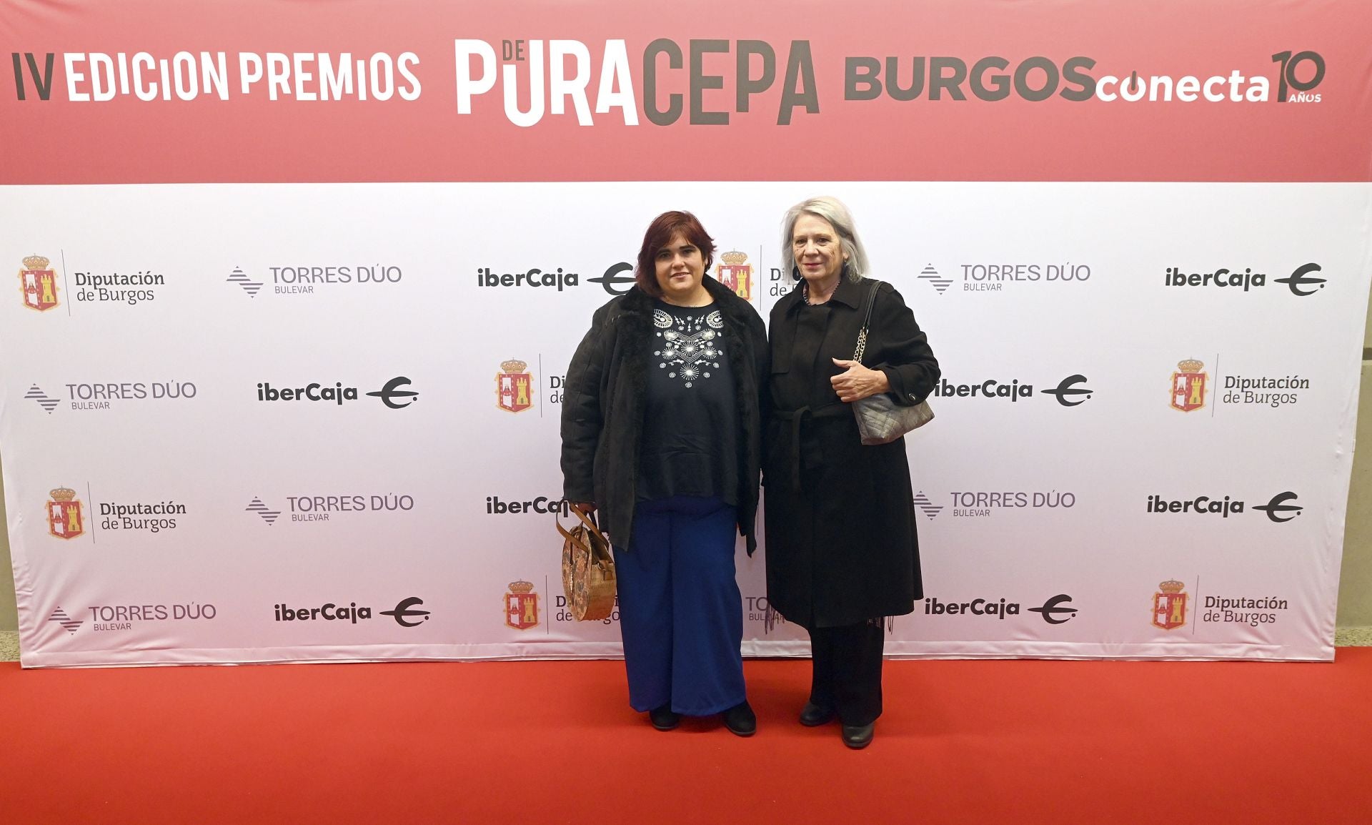 Carolina y Norma, vecinas de Burgos.