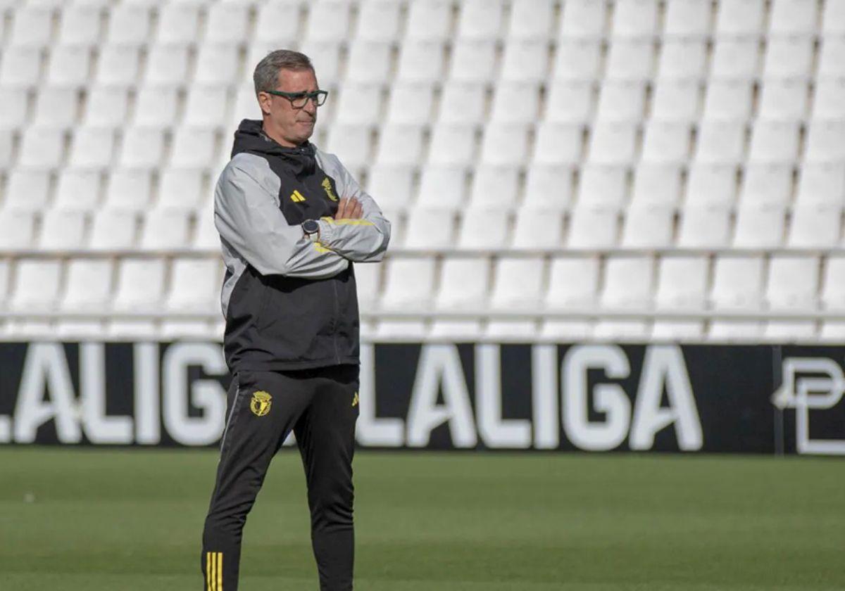 Jon Pérez Bolo, técnico del Burgos CF.