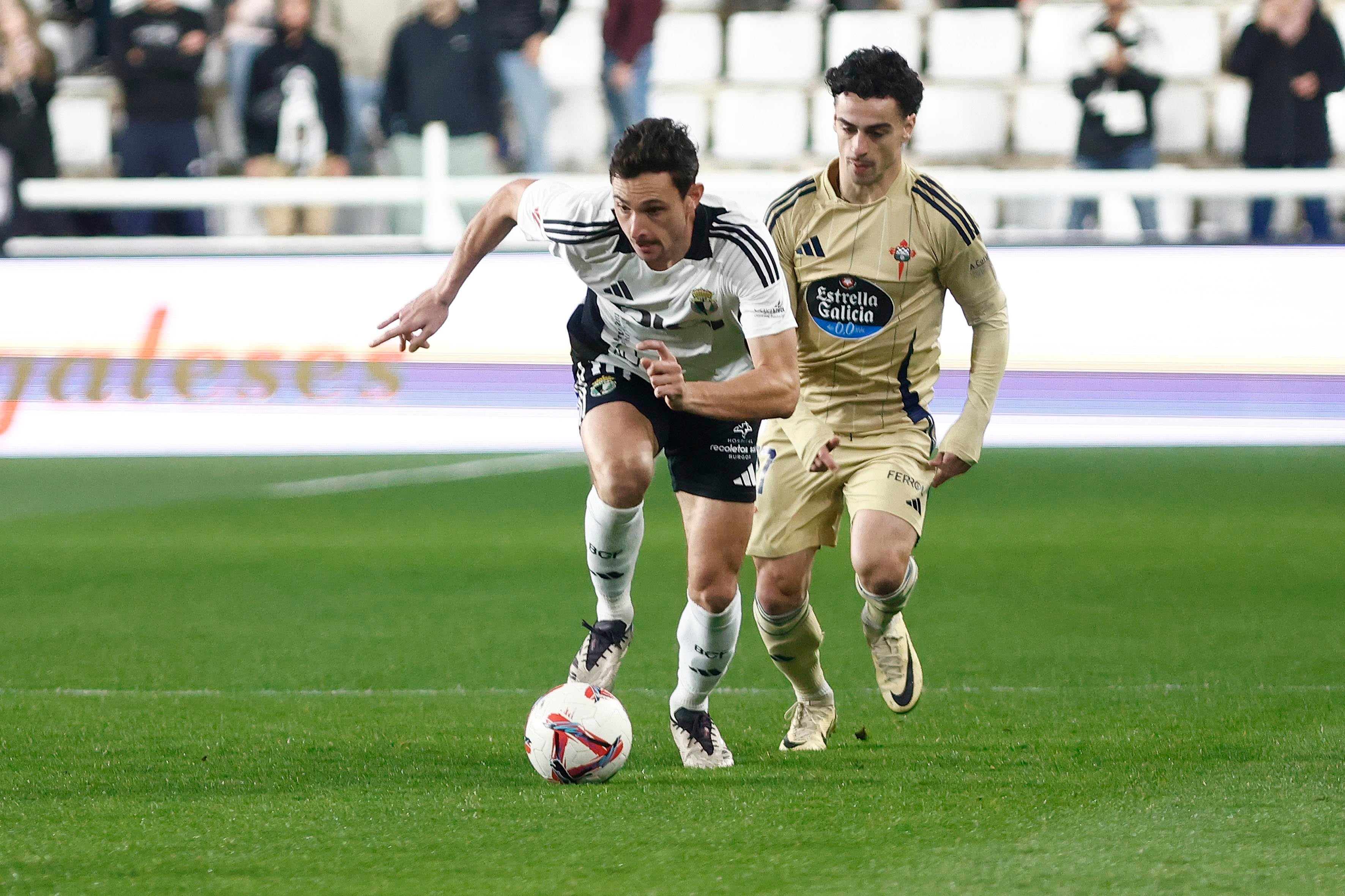 Así ha sido, en imágenes, el empate del Burgos CF y el Recing de Ferrol