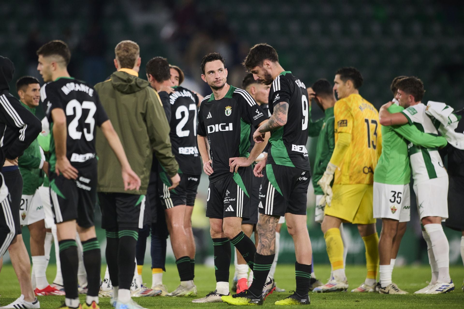 Derrota del Burgos en Elche