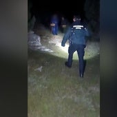 Rescatan a dos vecinos de Aranda perdidos de noche en el monte tras salir a por setas