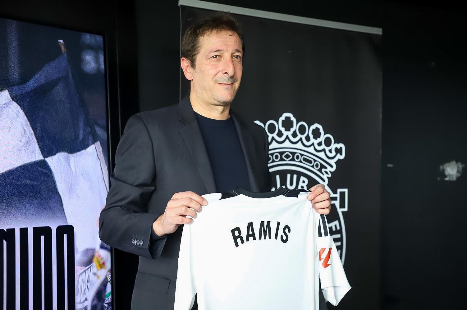 Luis Miguel Ramis, en su presentación en el Plantio
