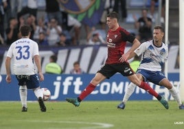 El Mirandés no pudo superar al Tenerife.