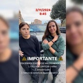 La piloto de Burgos Cristina Gutiérrez, en Valencia ayudando a los más afectados